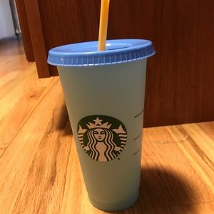 Starbucks coloring changing reusable cup